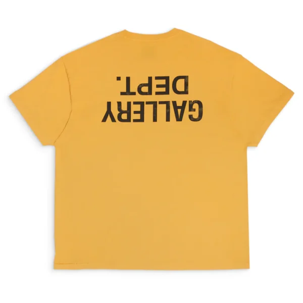Gallery Dept Fucked up Logo T Shirt-Orange