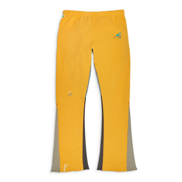 GD Painted Flare Sweatpant Yellow