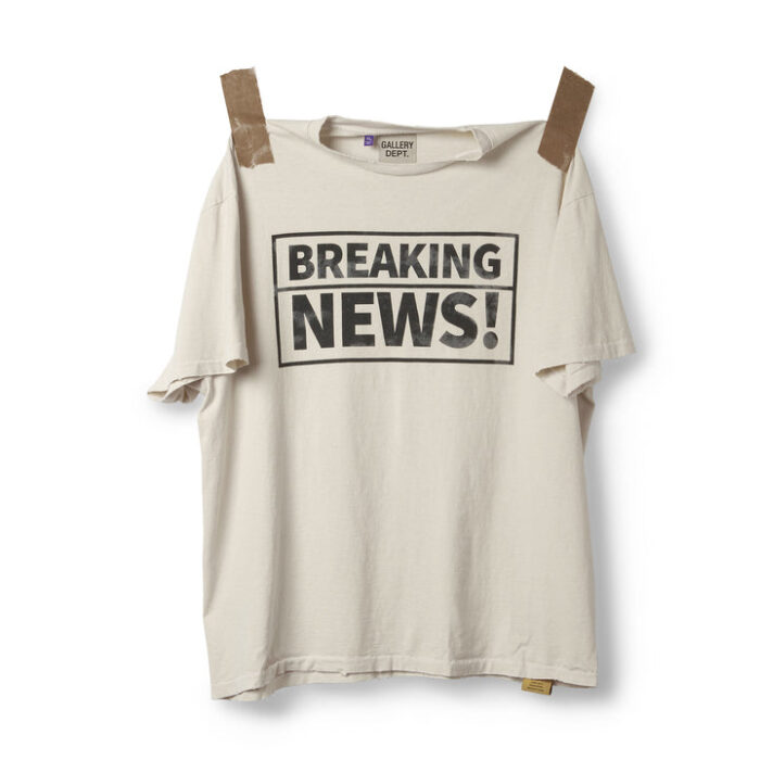 Gallery Dept Breaking News T Shirt