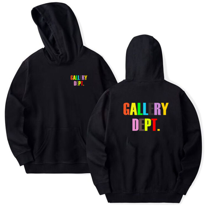 Gallery Dept Front Color And Back Print Hoodie