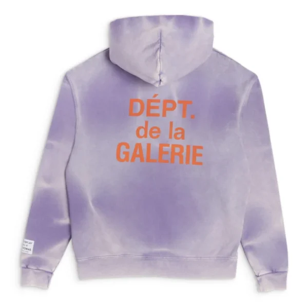 Gallery Deptfrench Zip Hoodie-Purple