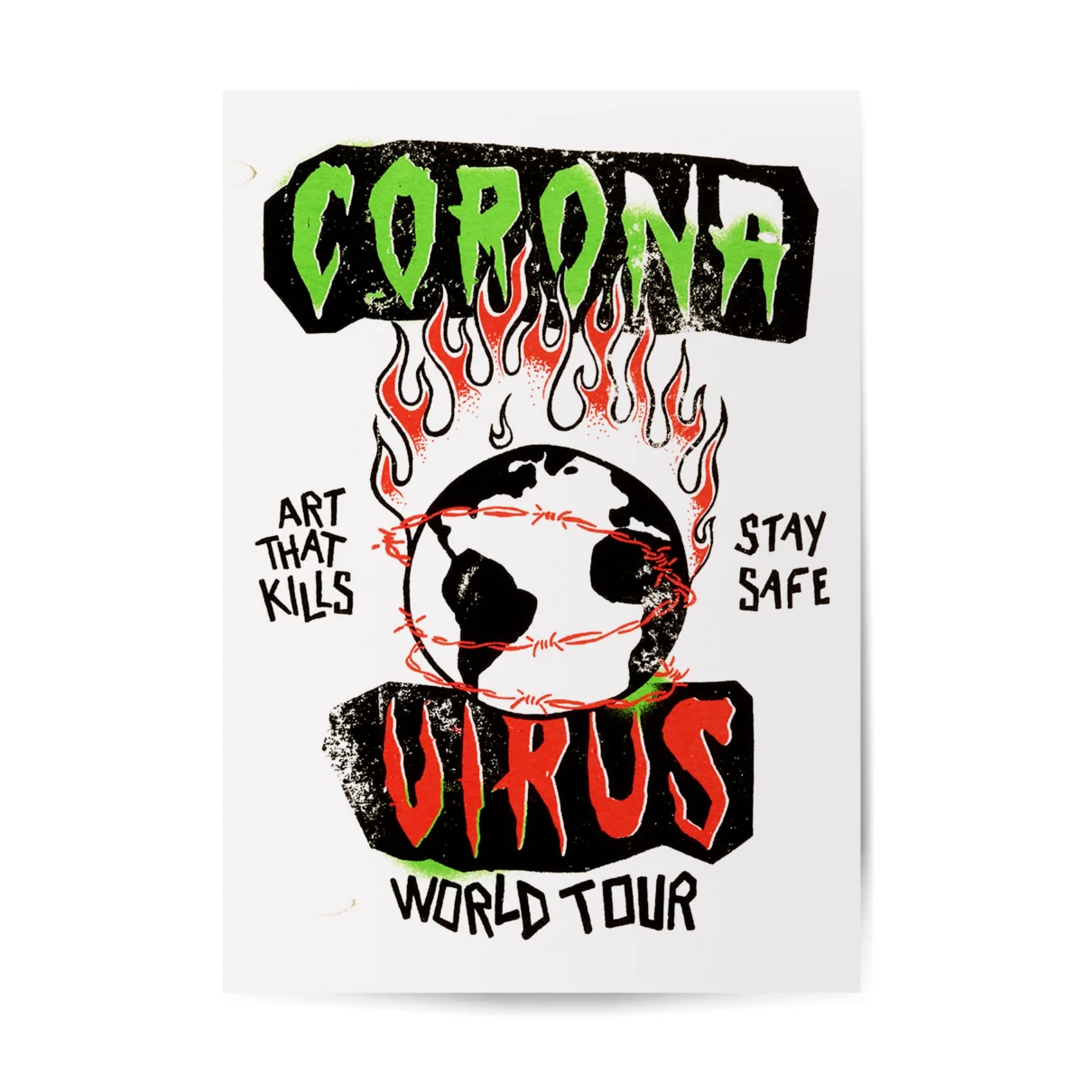 Corona X Atk Posters